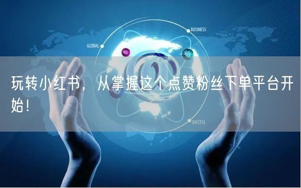 玩转小红书，从掌握这个点赞粉丝下单平台开始！