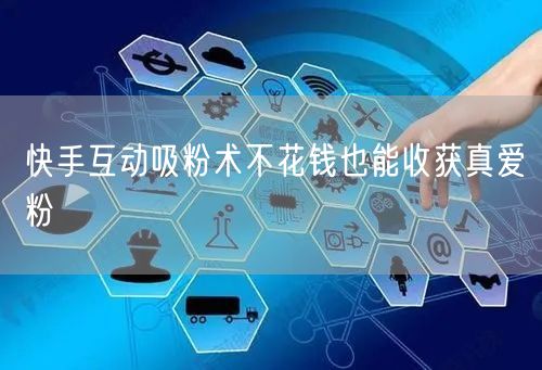 快手互动吸粉术不花钱也能收获真爱粉