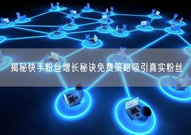 揭秘快手粉丝增长秘诀免费策略吸引真实粉丝