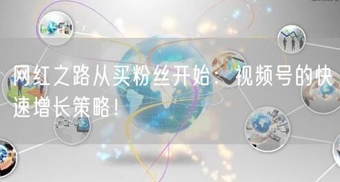 网红之路从买粉丝开始：视频号的快速增长策略！