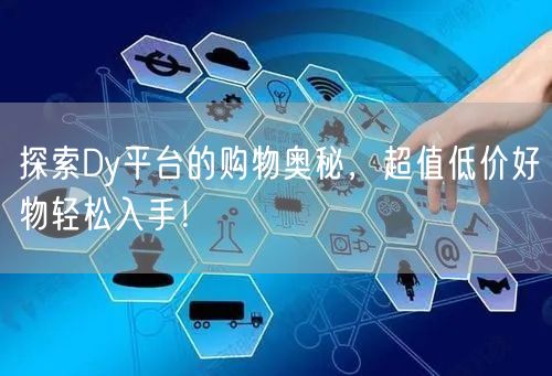 探索Dy平台的购物奥秘，超值低价好物轻松入手！