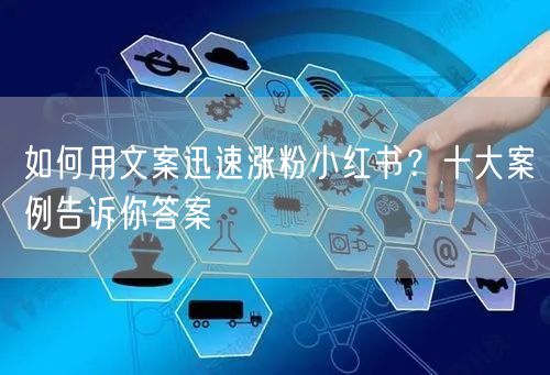 如何用文案迅速涨粉小红书？十大案例告诉你答案