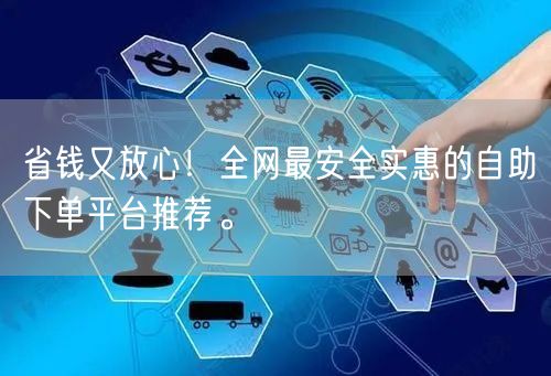 省钱又放心！全网最安全实惠的自助下单平台推荐。